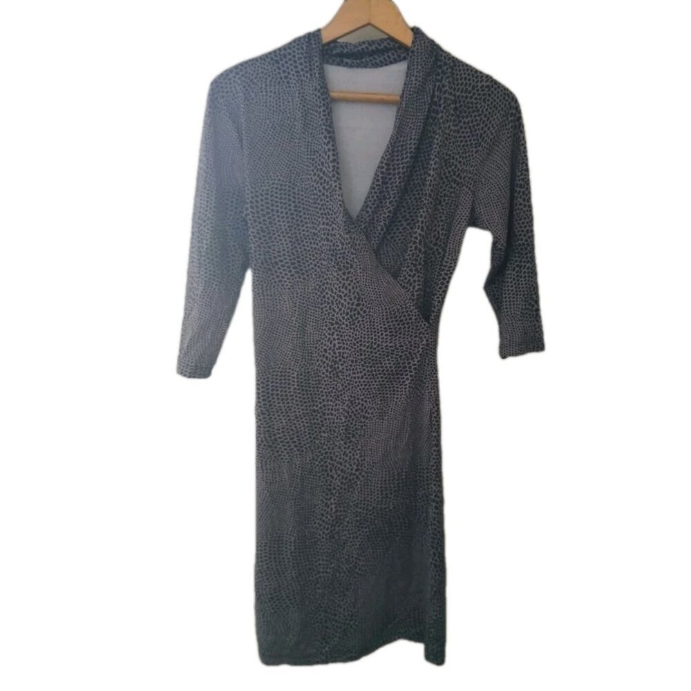 J. McLaughlin Catalina Cloth Faux Wrap Dress